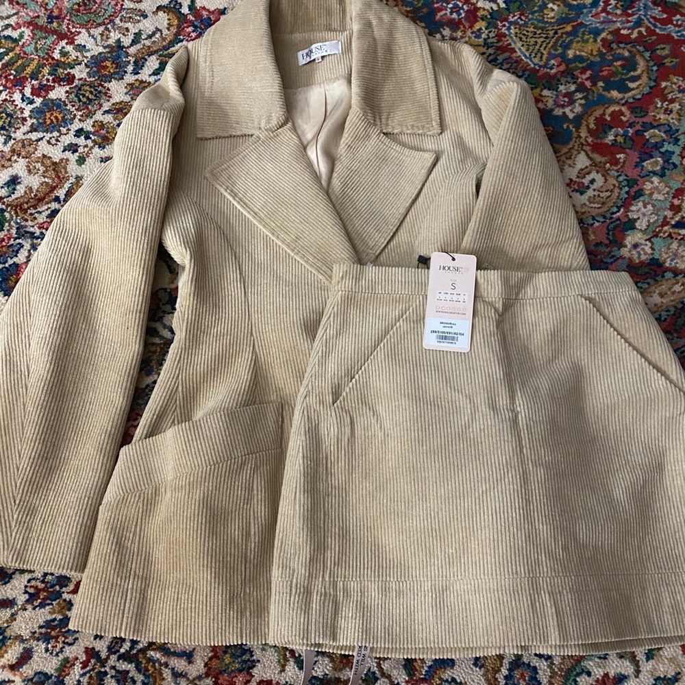 House of Cb skirt and Blazer set